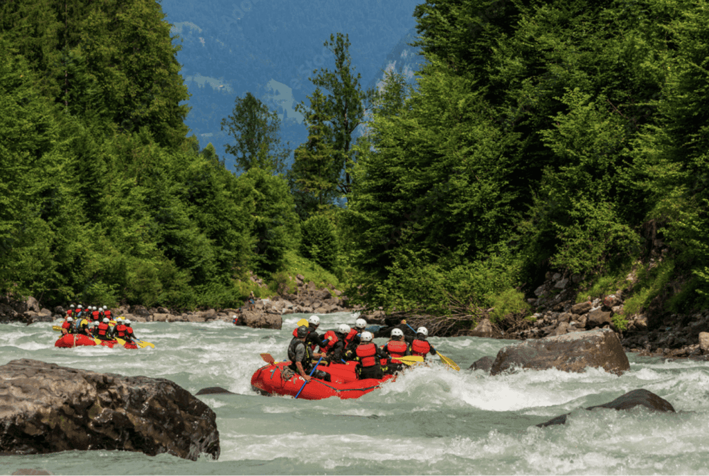 rafting in interlaken