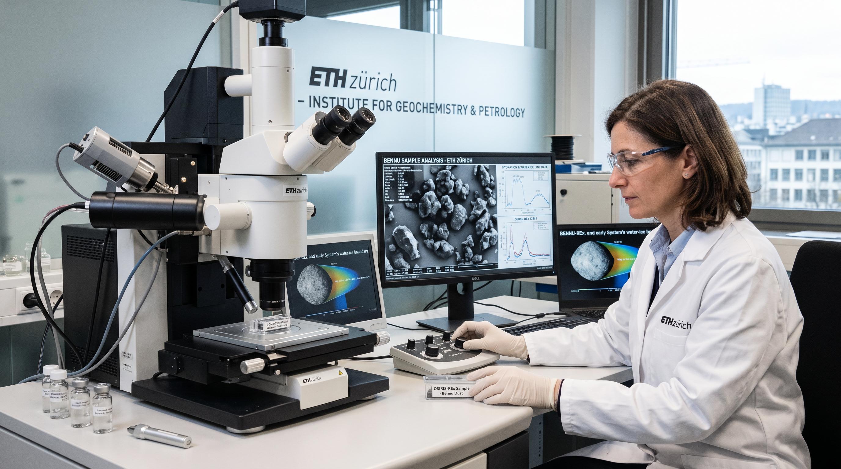 Swiss analysis of Bennu dust revises asteroid’s origin story