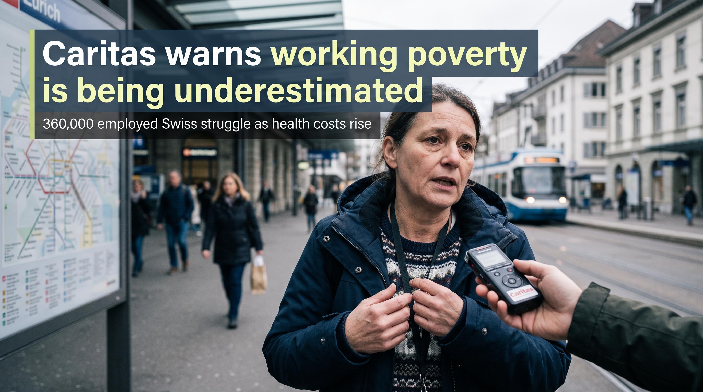Caritas warns working poverty is being underestimated