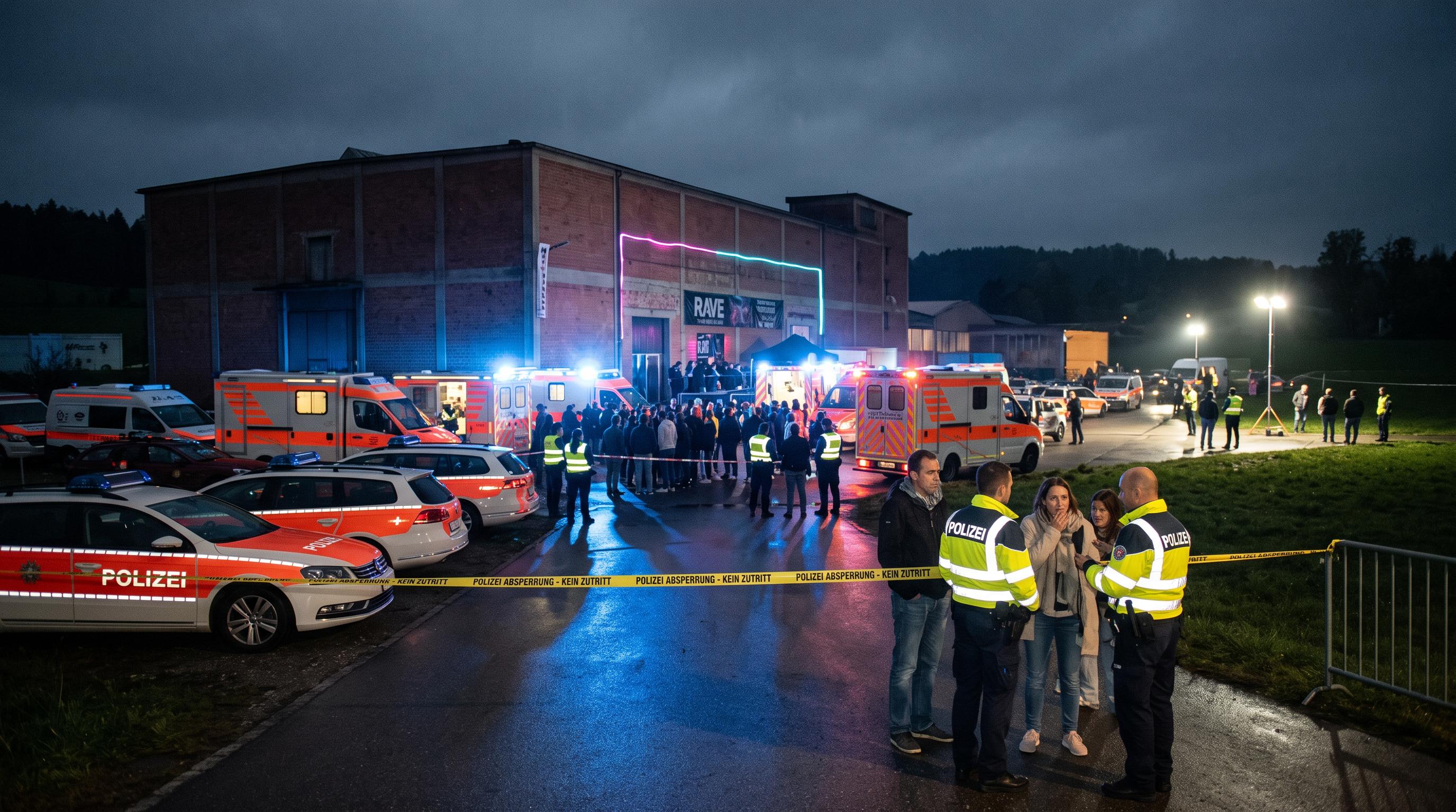 Manhunt continues after fatal shooting at Aarau rave