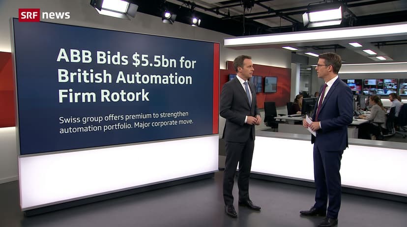 ABB Bids $5.5bn for British Automation Firm Rotork
