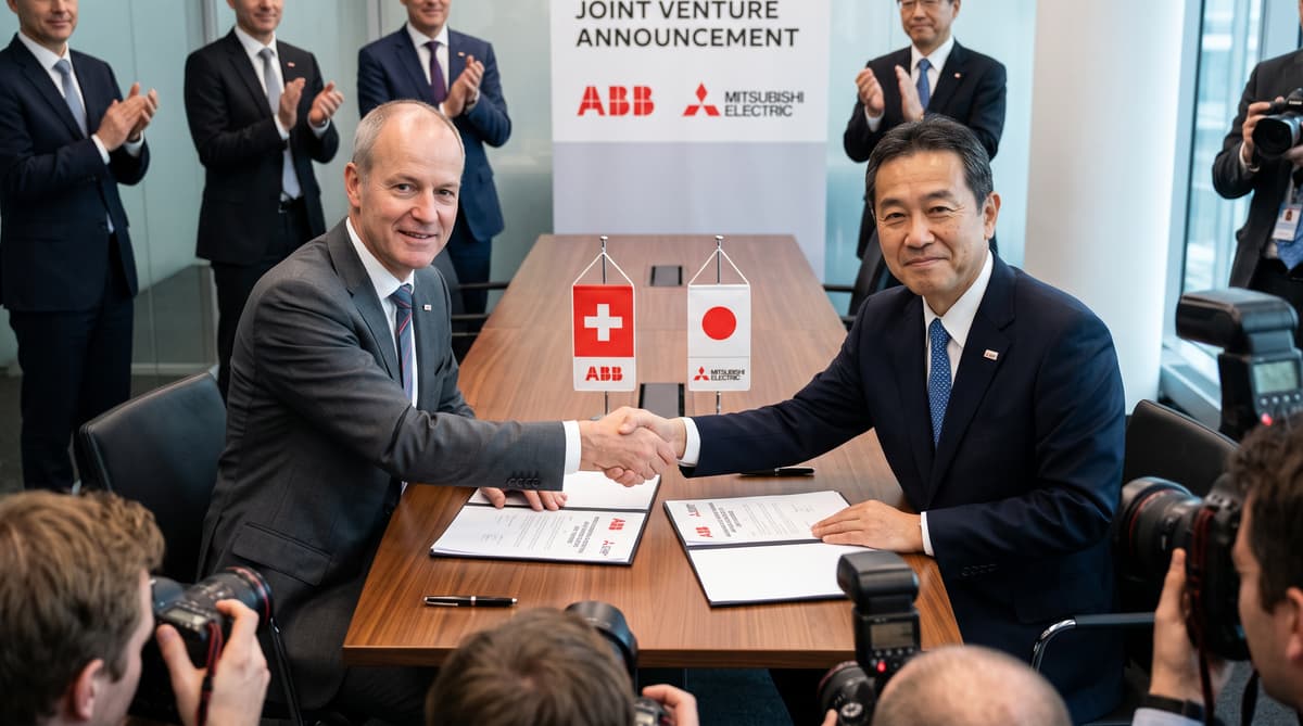 ABB to form Asia-Pacific joint venture with Mitsubishi Electric