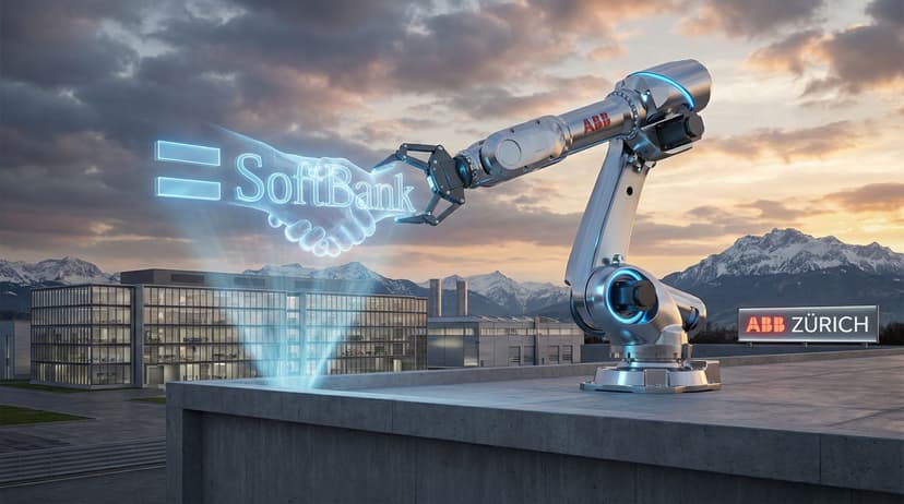 ABB's $5.4 Billion Robotics Division Sale to Softbank Marks Major Swiss Industrial Shift