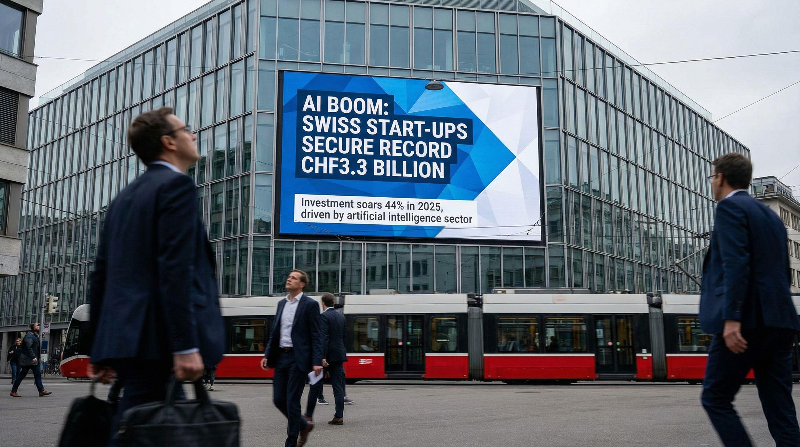 AI Boom: Swiss Start-ups Secure Record CHF3.3 Billion in Funding