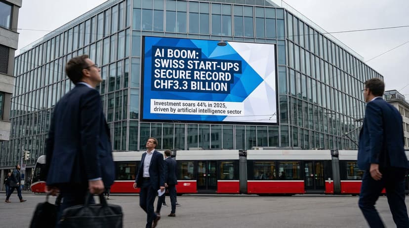AI Boom: Swiss Start-ups Secure Record CHF3.3 Billion in Funding