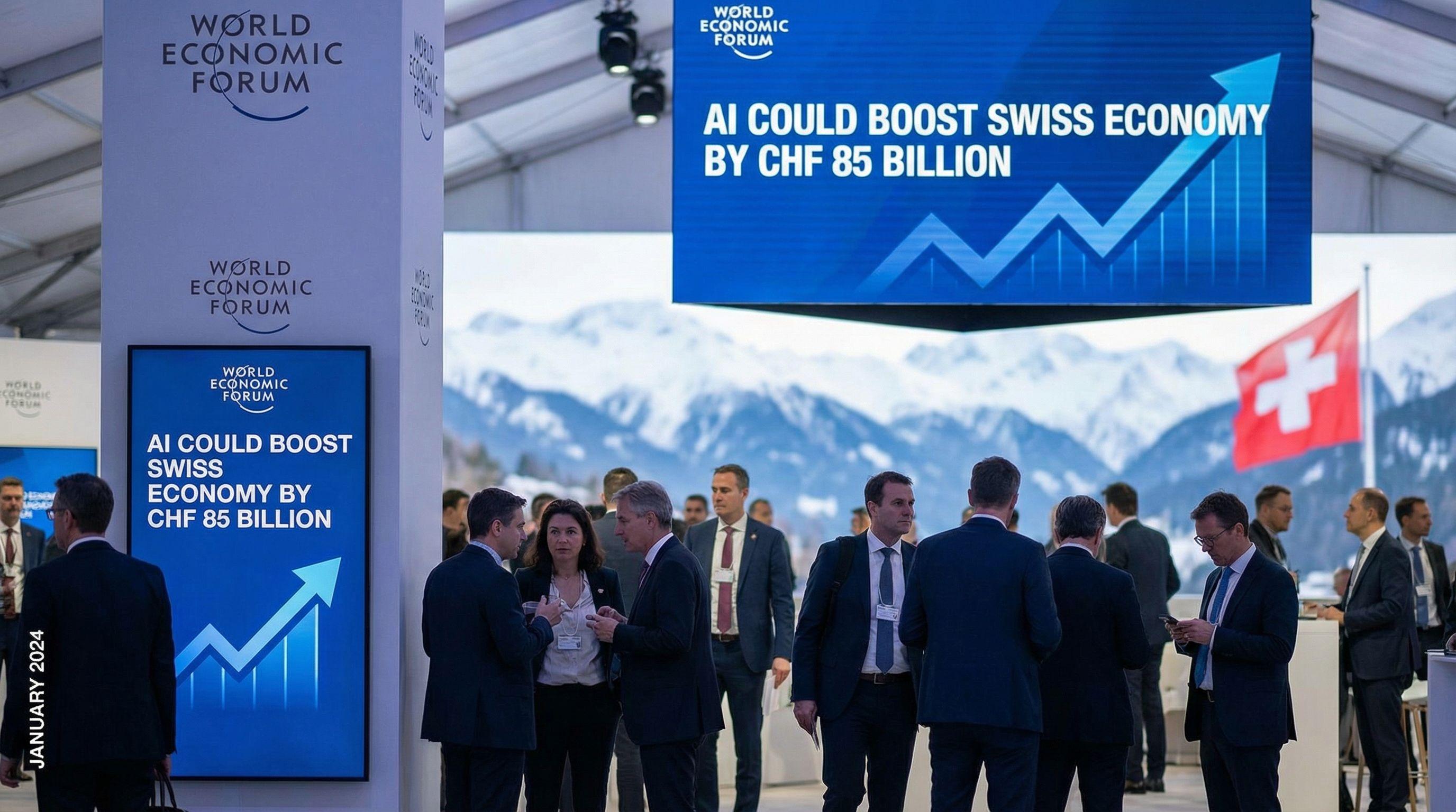 AI Could Boost Swiss Economy by CHF 85 Billion, New Study Suggests