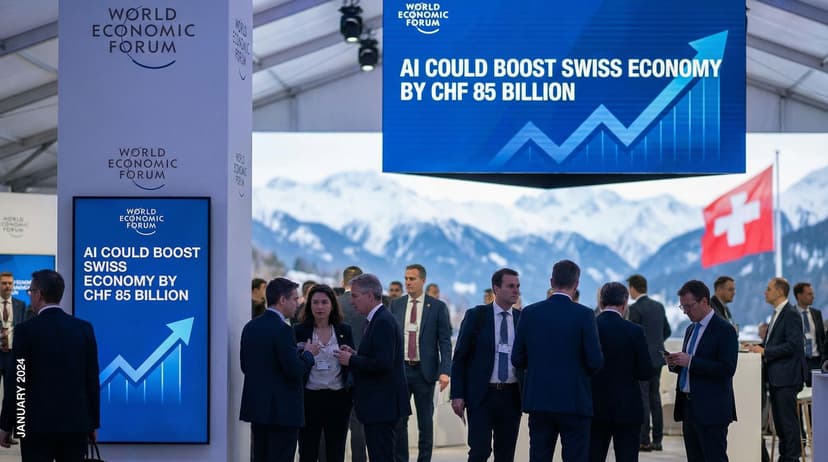 AI Could Boost Swiss Economy by CHF 85 Billion, New Study Suggests