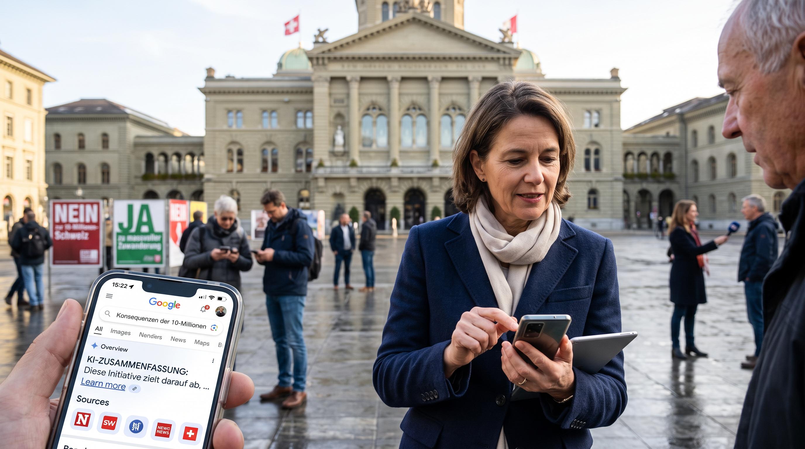 How AI search summaries are entering Switzerland’s democratic debate