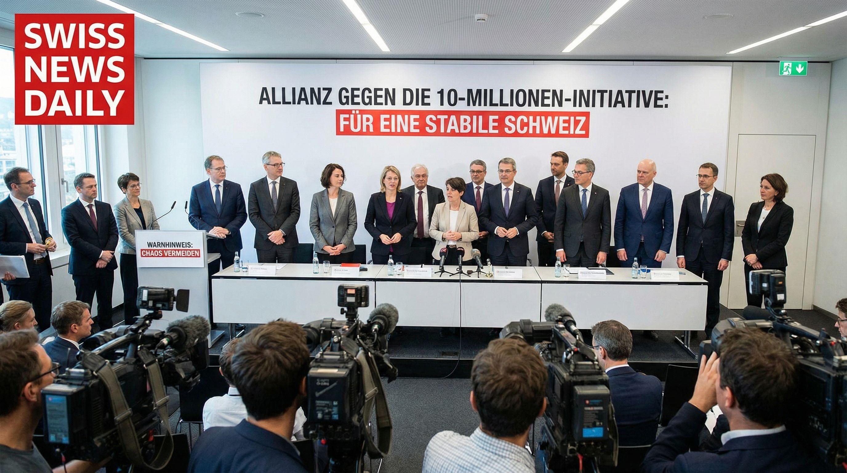 Business and Political Alliance Warns Against 'Chaos' of 10 Million Population Cap Initiative