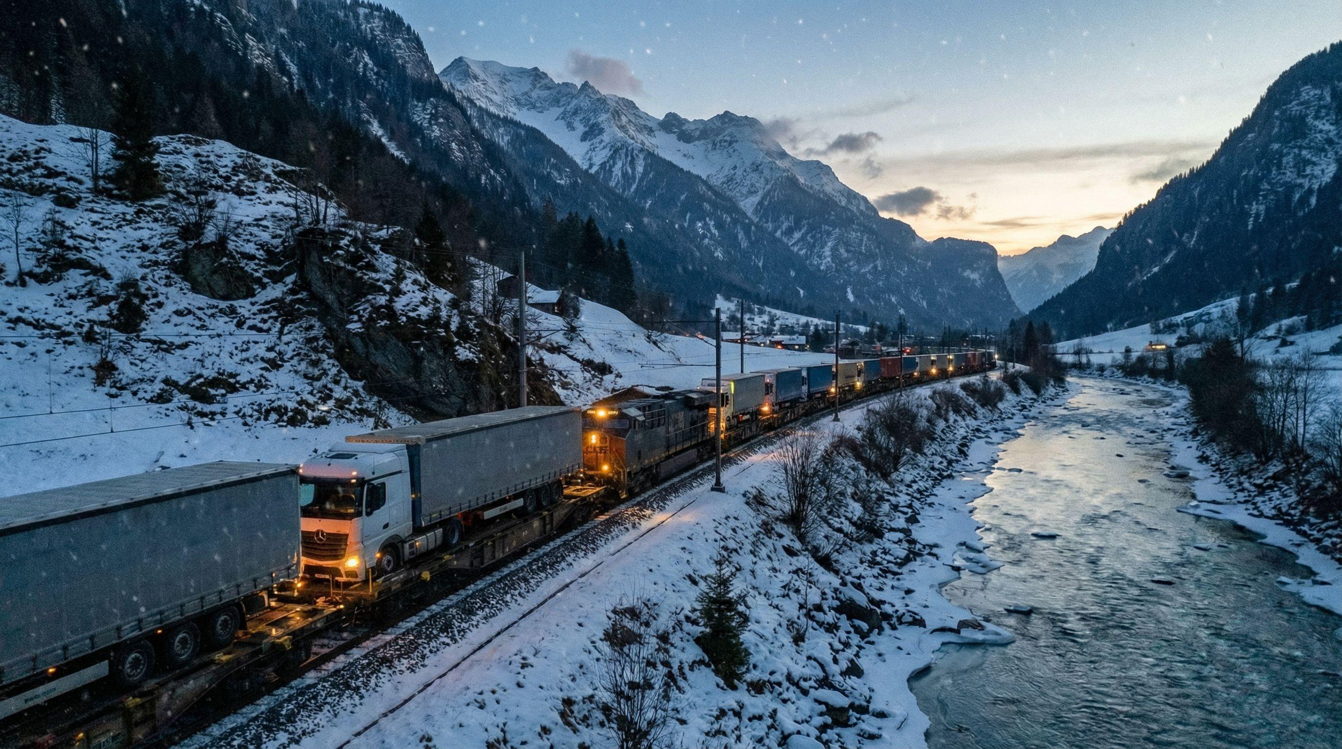 Alpine Rail Freight Crisis: Truck Transport Ends 2026
