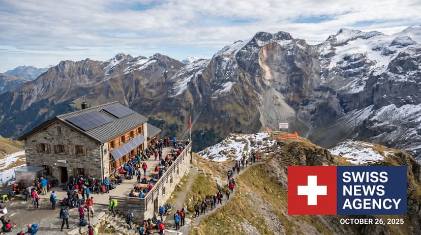 Alpine Paradox: Record Demand for Swiss Huts as Rockfall Highlights Growing Risks