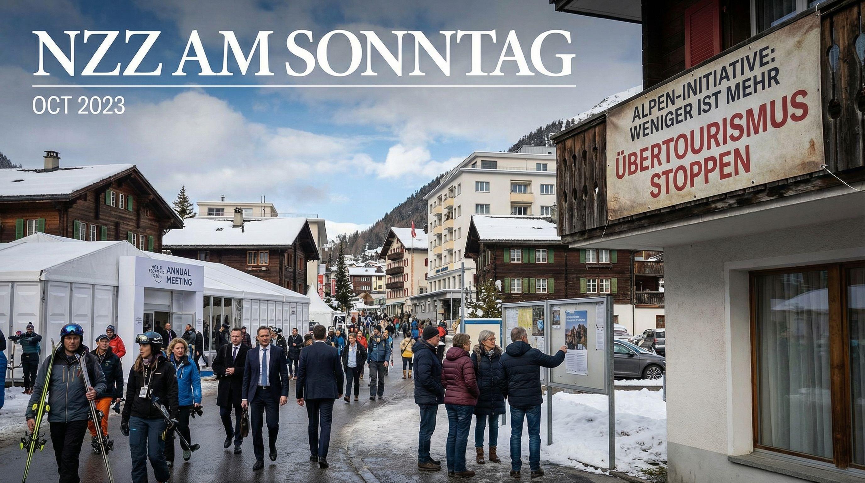 Alpine Tourism Faces Pushback: 40% of Davos Residents Want Fewer Visitors