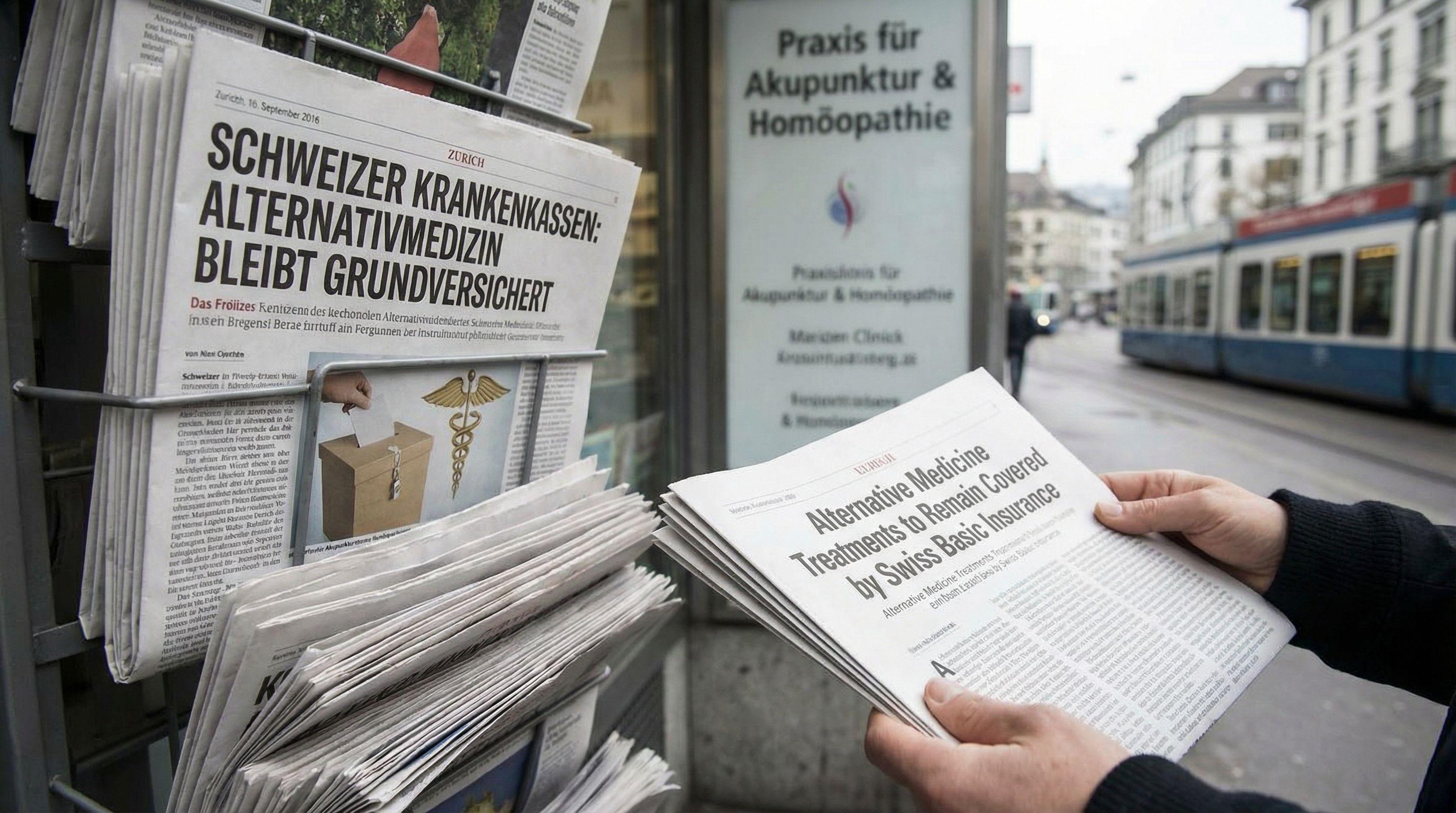 Alternative Medicine Treatments to Remain Covered by Swiss Basic Insurance