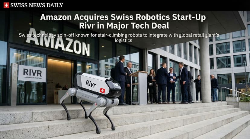 Amazon Acquires Swiss Robotics Start-Up Rivr in Major Tech Deal