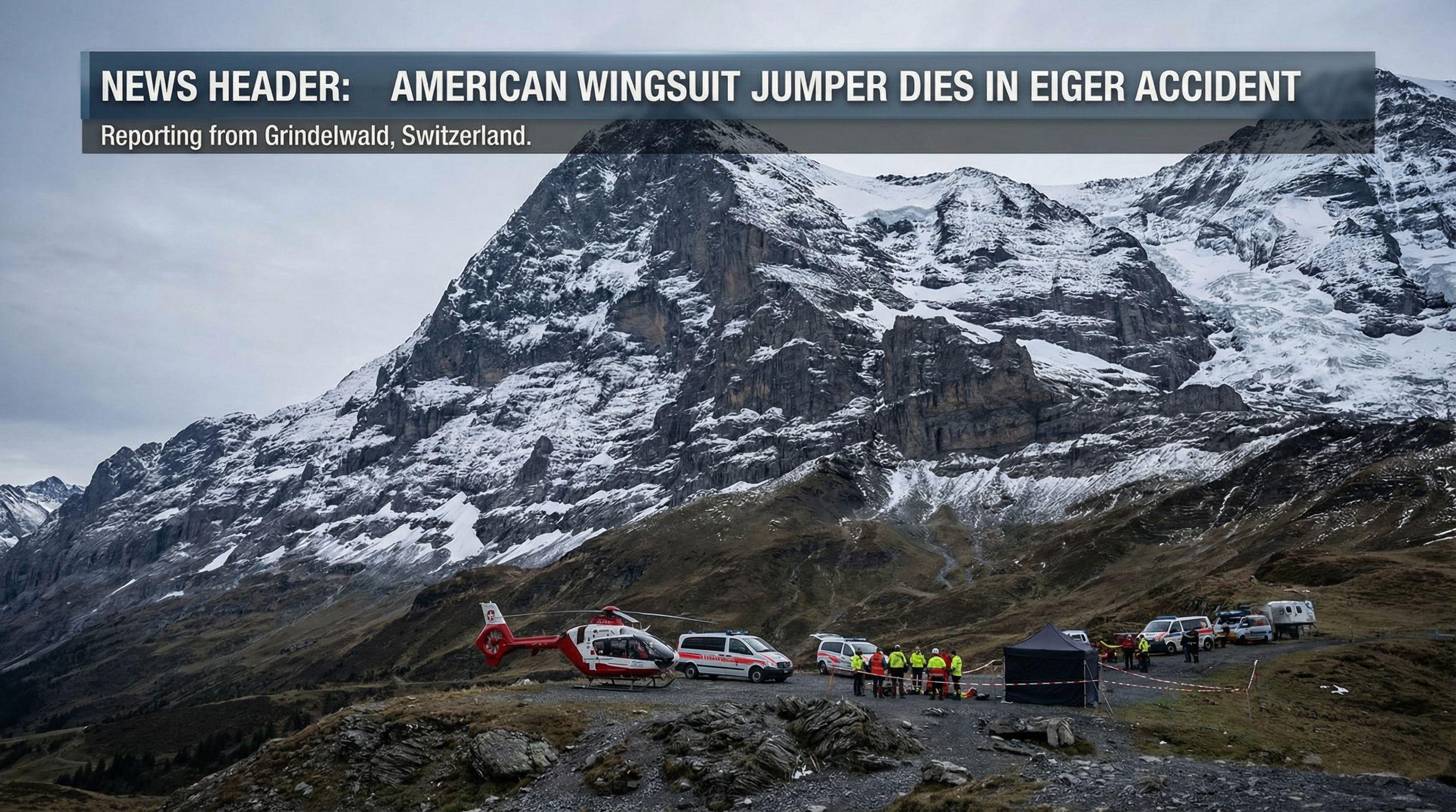 American Wingsuit Jumper Dies in Eiger Accident