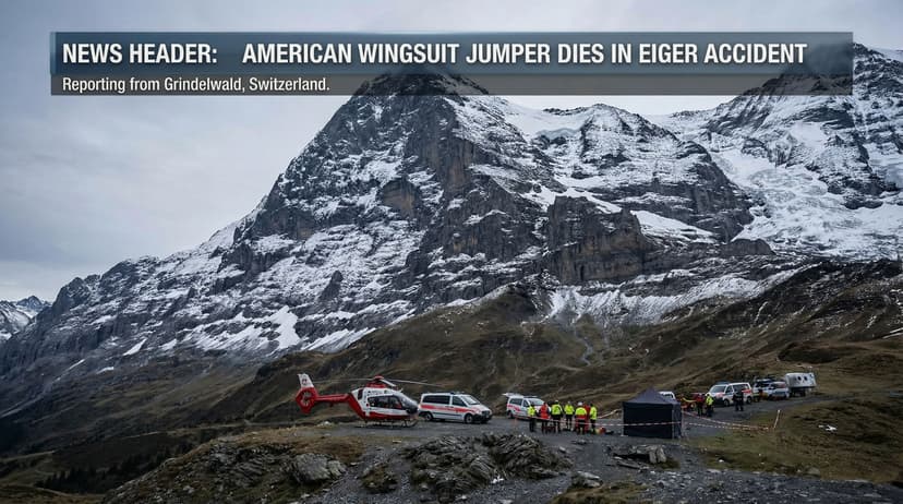 American Wingsuit Jumper Dies in Eiger Accident