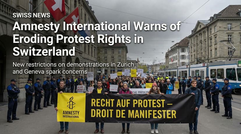Amnesty International Warns of Eroding Protest Rights in Switzerland