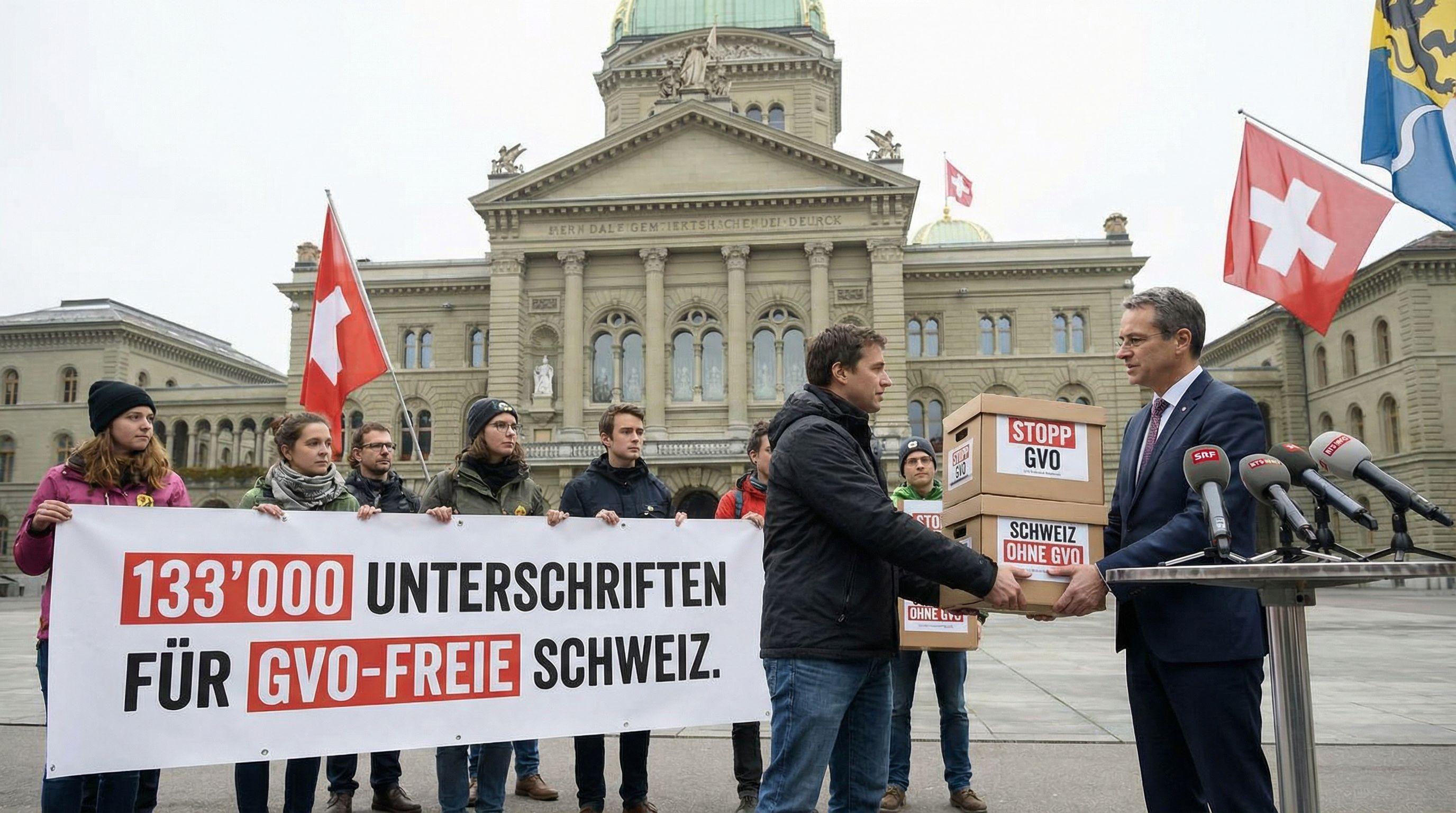 Anti-GMO Farming Initiative Gathers 133,000 Signatures for National Vote