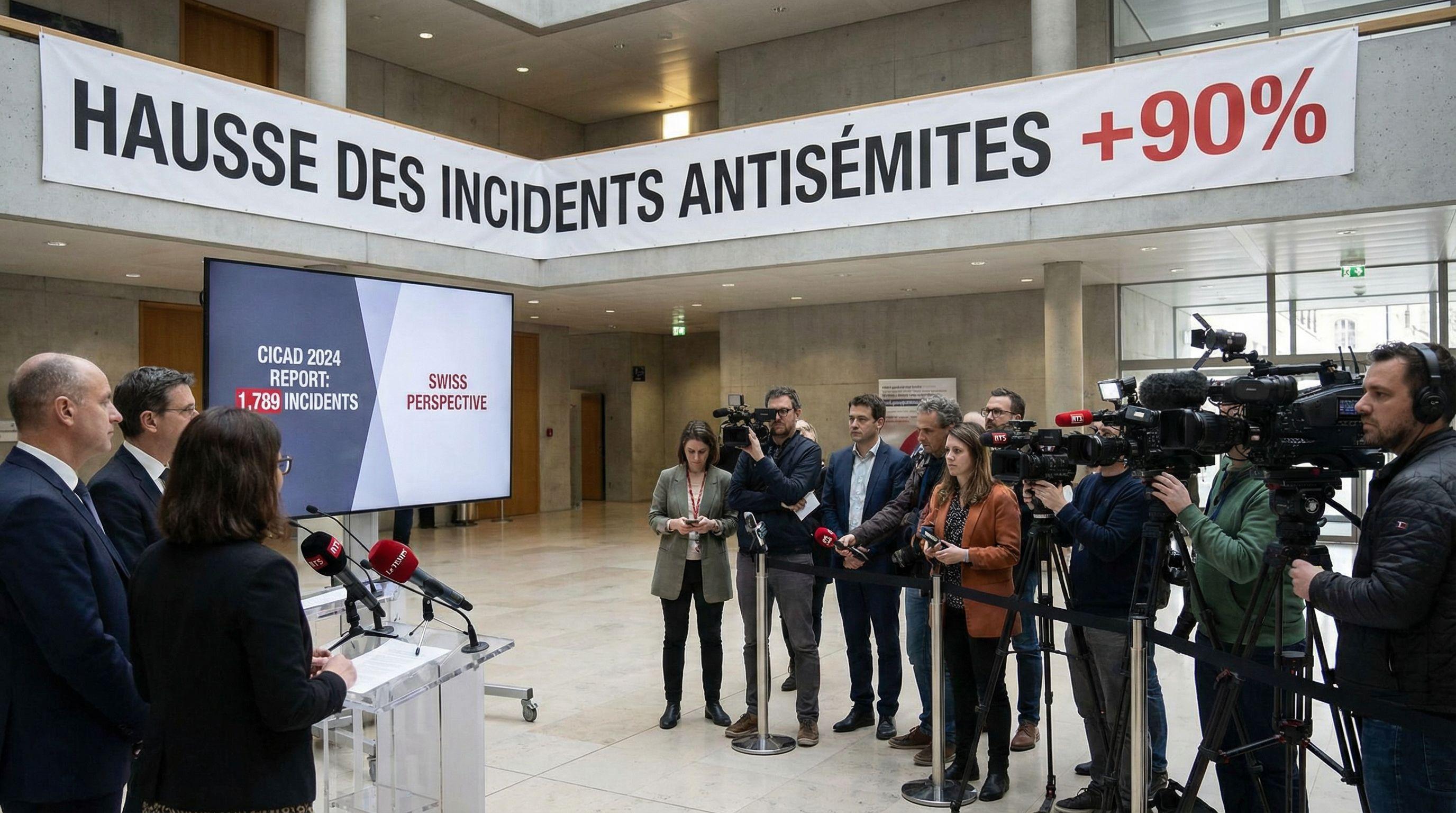 Anti-Semitic Incidents Surge 90% in French-Speaking Switzerland