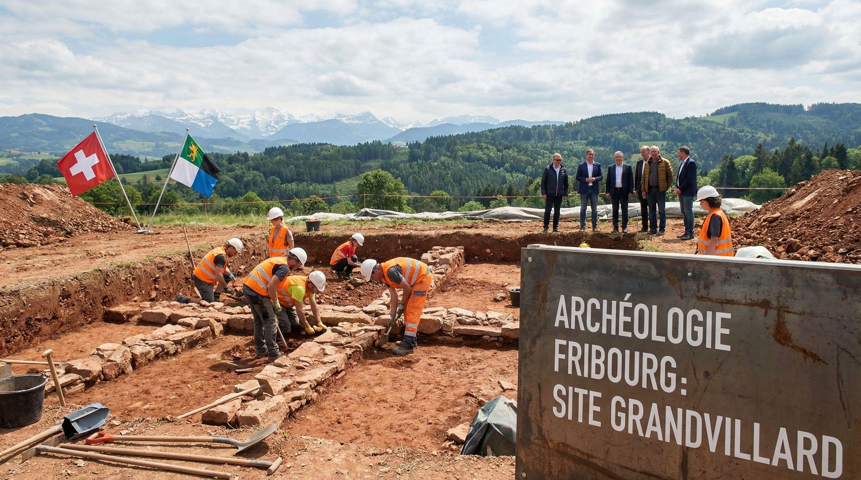 Archaeologists Unearth Monumental 2,600-Year-Old Tomb in Fribourg