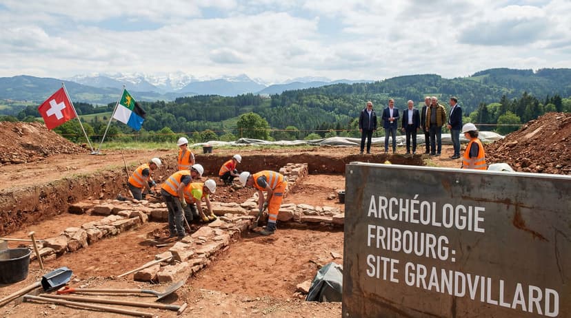Archaeologists Unearth Monumental 2,600-Year-Old Tomb in Fribourg