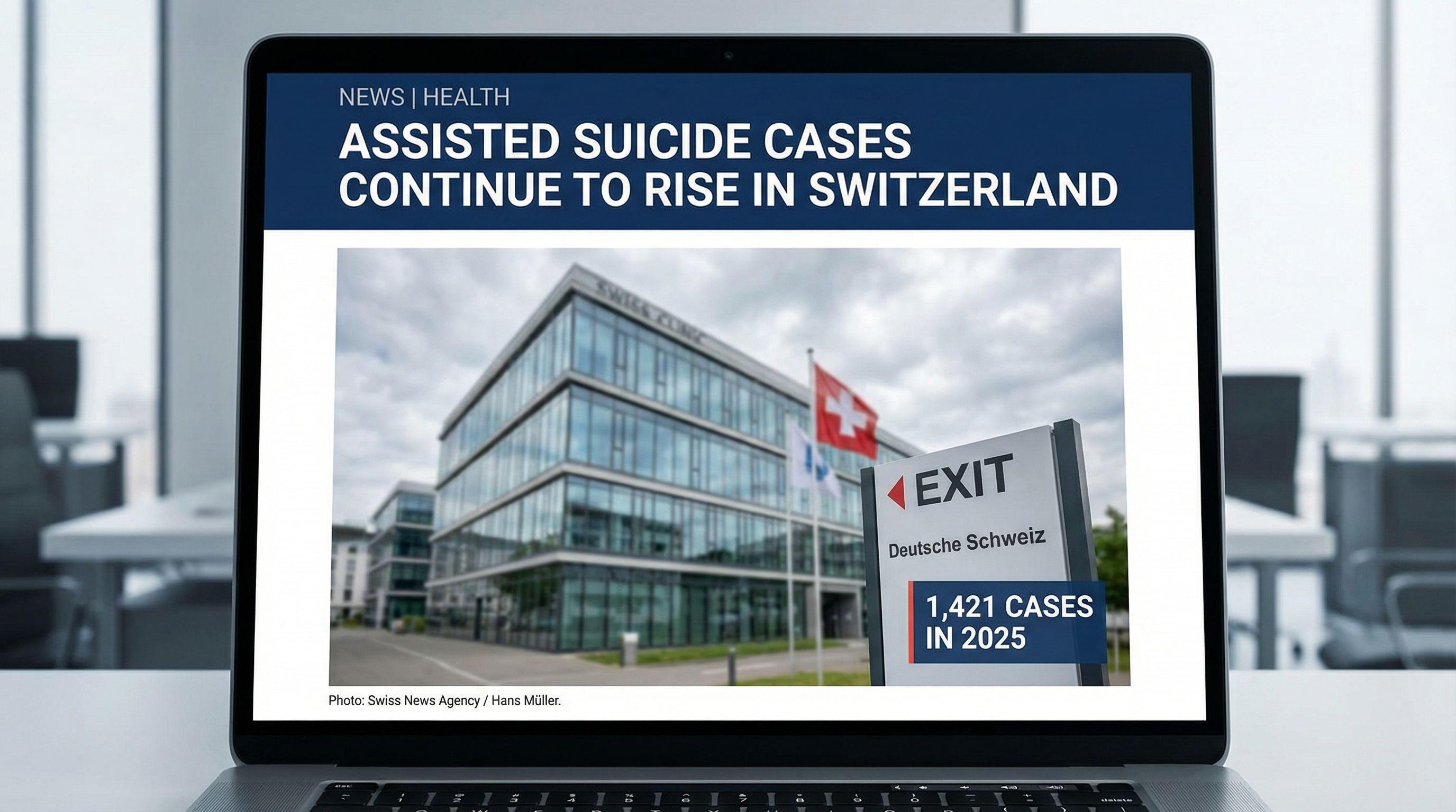 Assisted Suicide Cases Continue to Rise in Switzerland