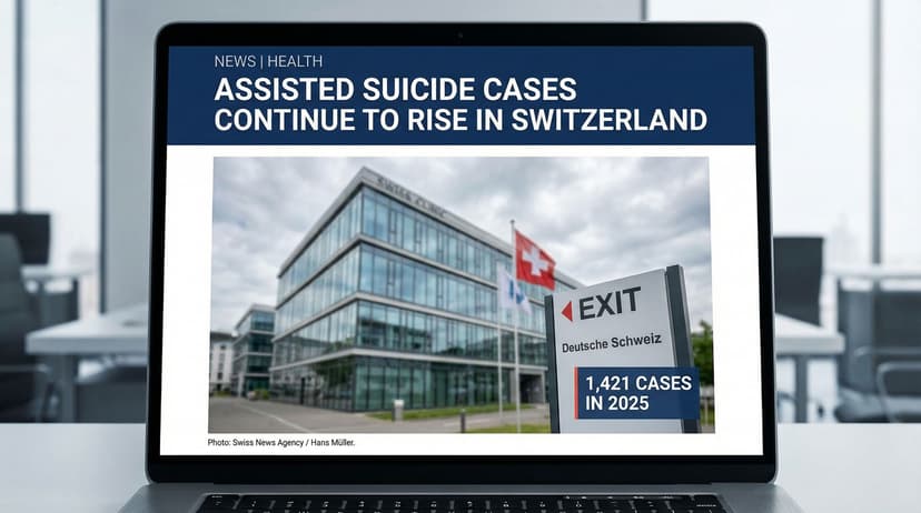 Assisted Suicide Cases Continue to Rise in Switzerland