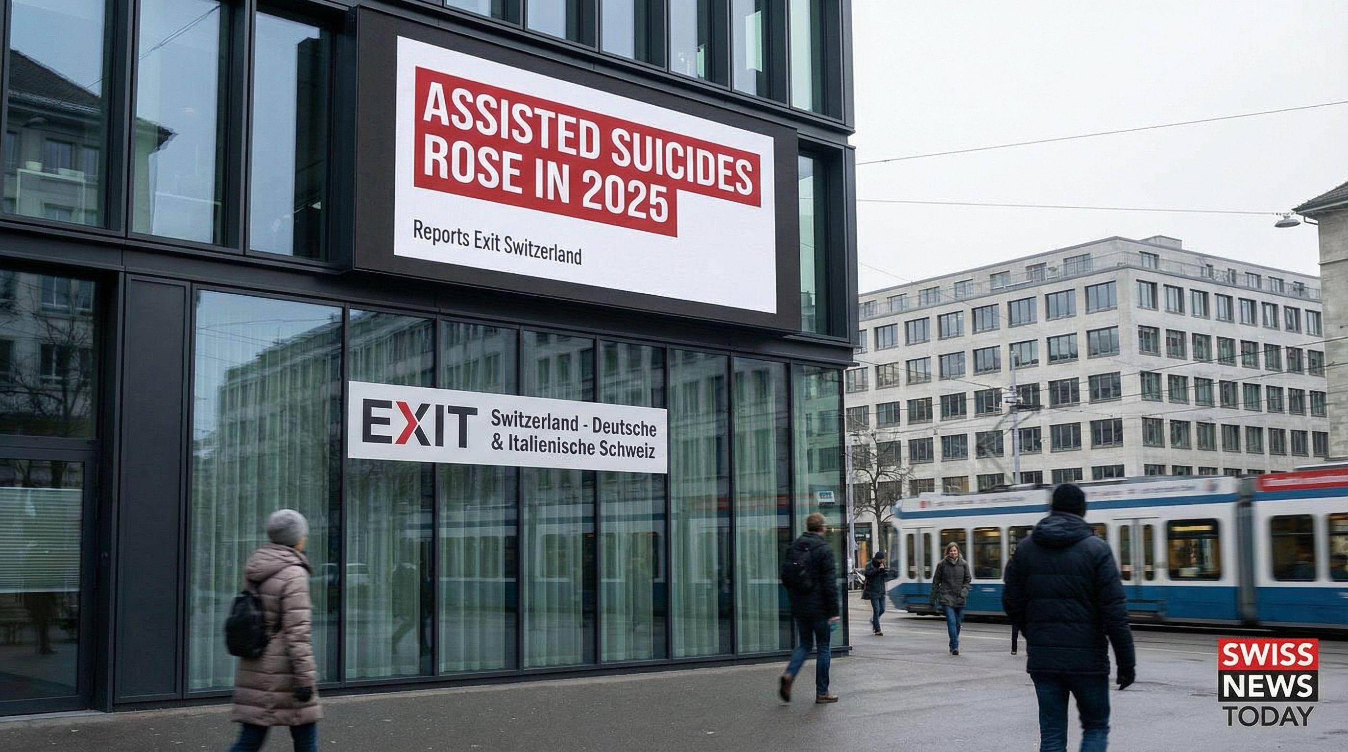 Assisted Suicides Rose in 2025, Reports Exit Switzerland