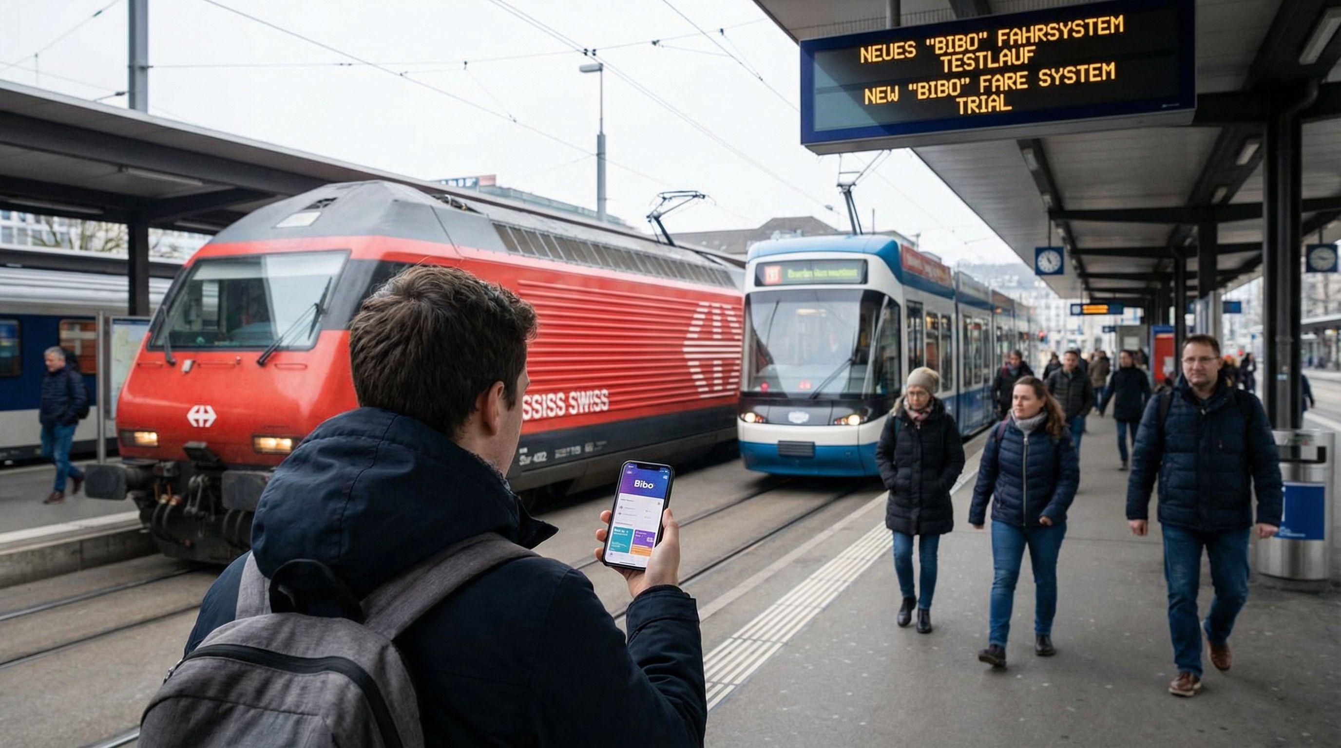 Automatic 'Be In-Be Out' Fare System to Be Trialed on Swiss Public Transport