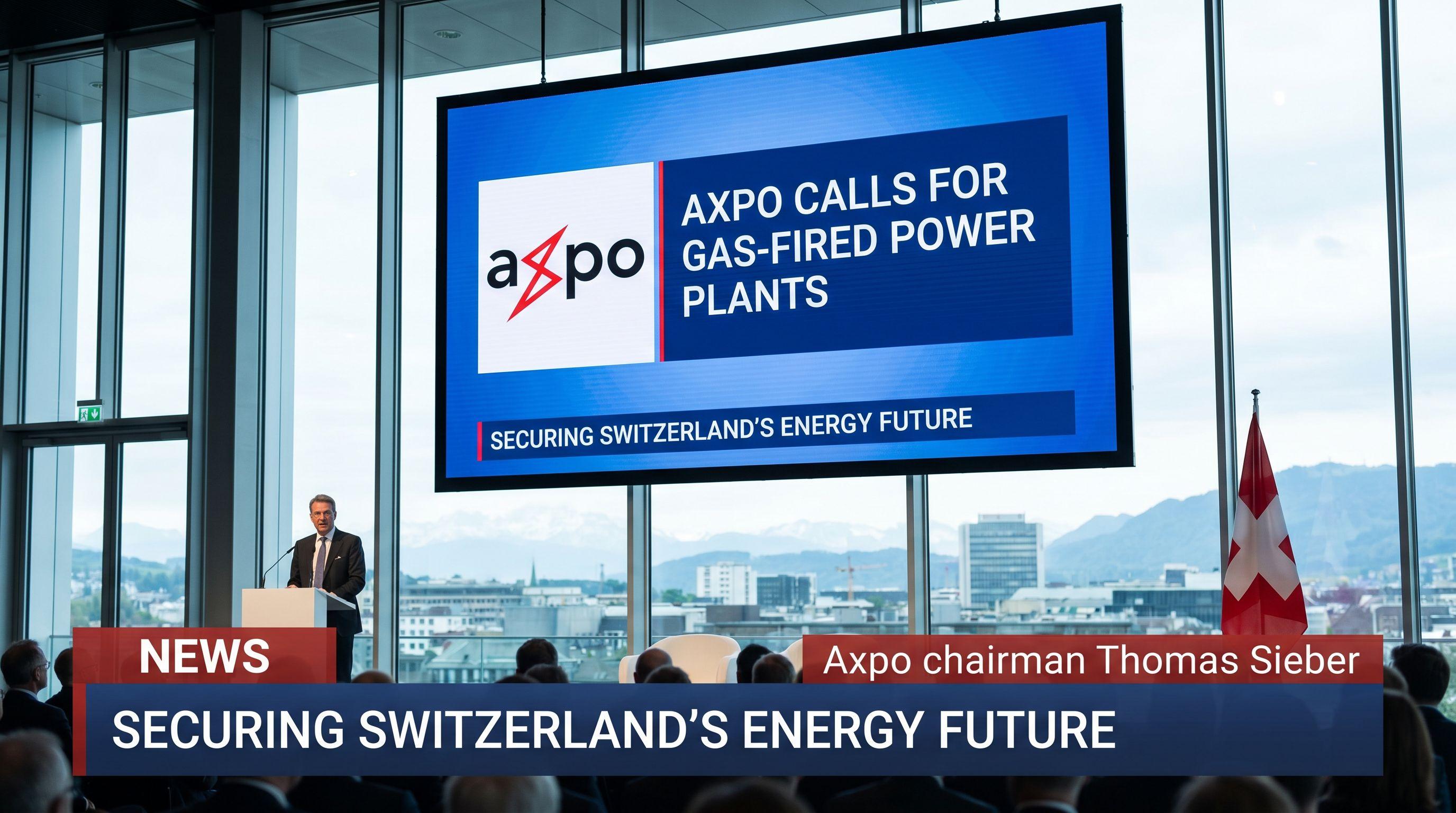 Top Energy Firm Axpo Calls for Gas-Fired Power Plants to Ensure Supply Security