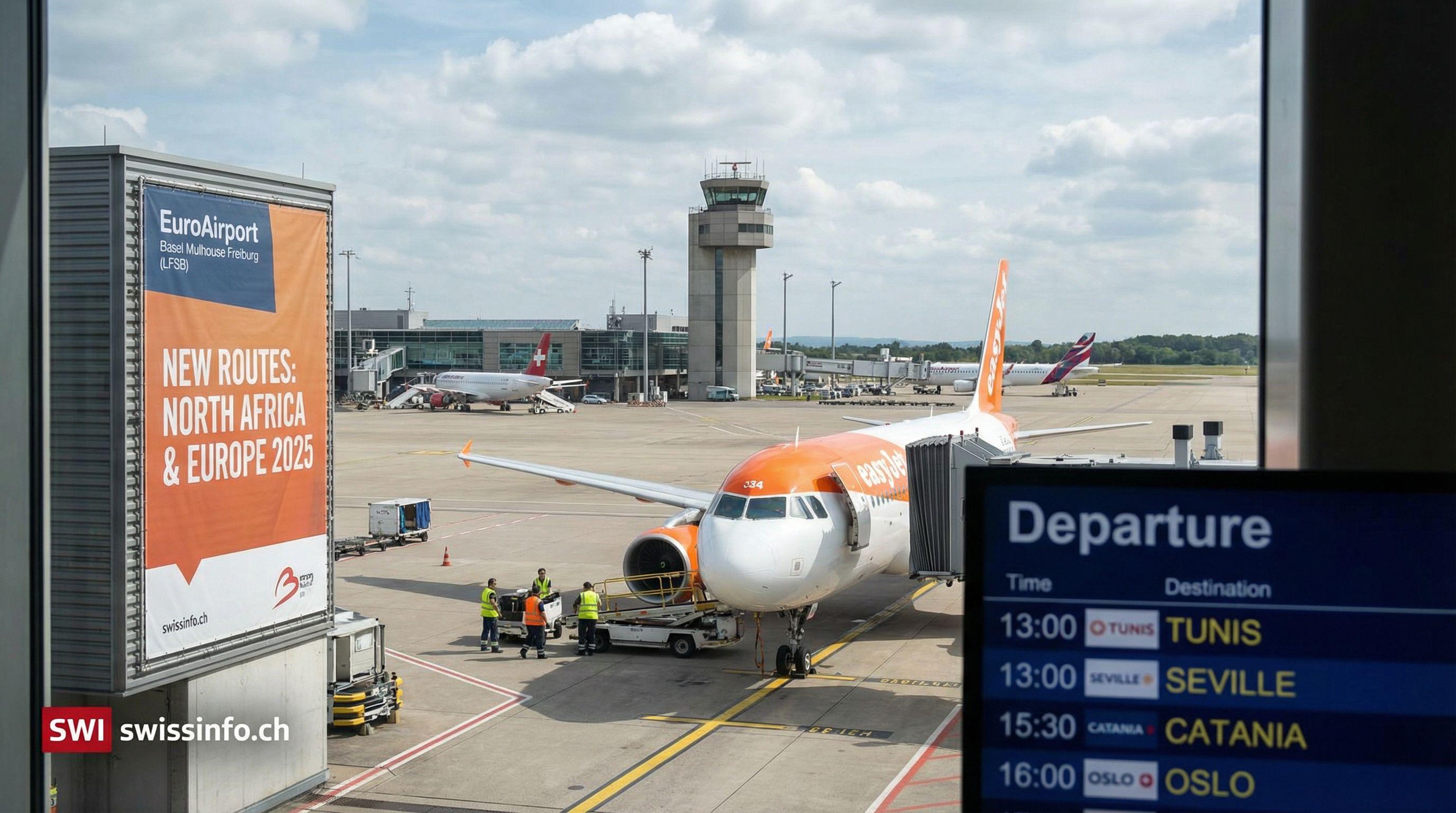 Basel Airport Expands Routes: New North African and European Destinations