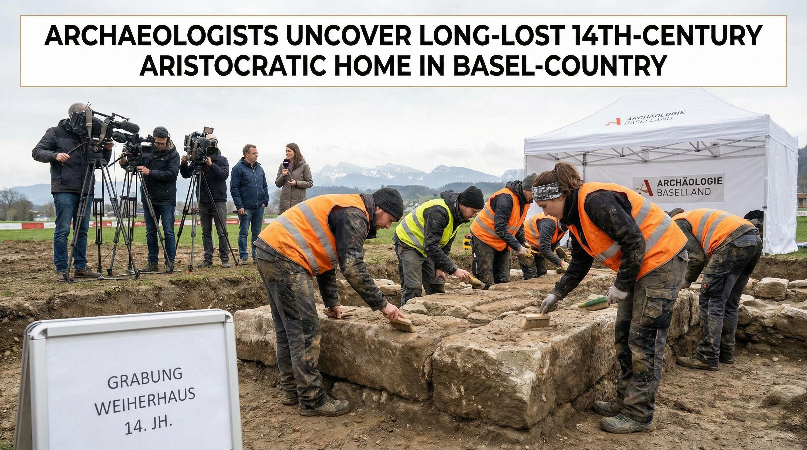Archaeologists Uncover Long-Lost 14th-Century Aristocratic Home in Basel-Country