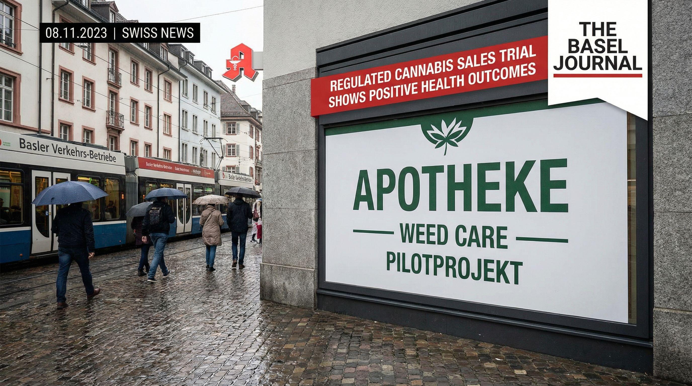 Basel's Regulated Cannabis Sales Trial Shows Positive Health Outcomes, Reduced Risks