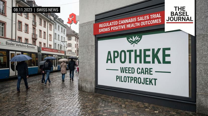 Basel's Regulated Cannabis Sales Trial Shows Positive Health Outcomes, Reduced Risks