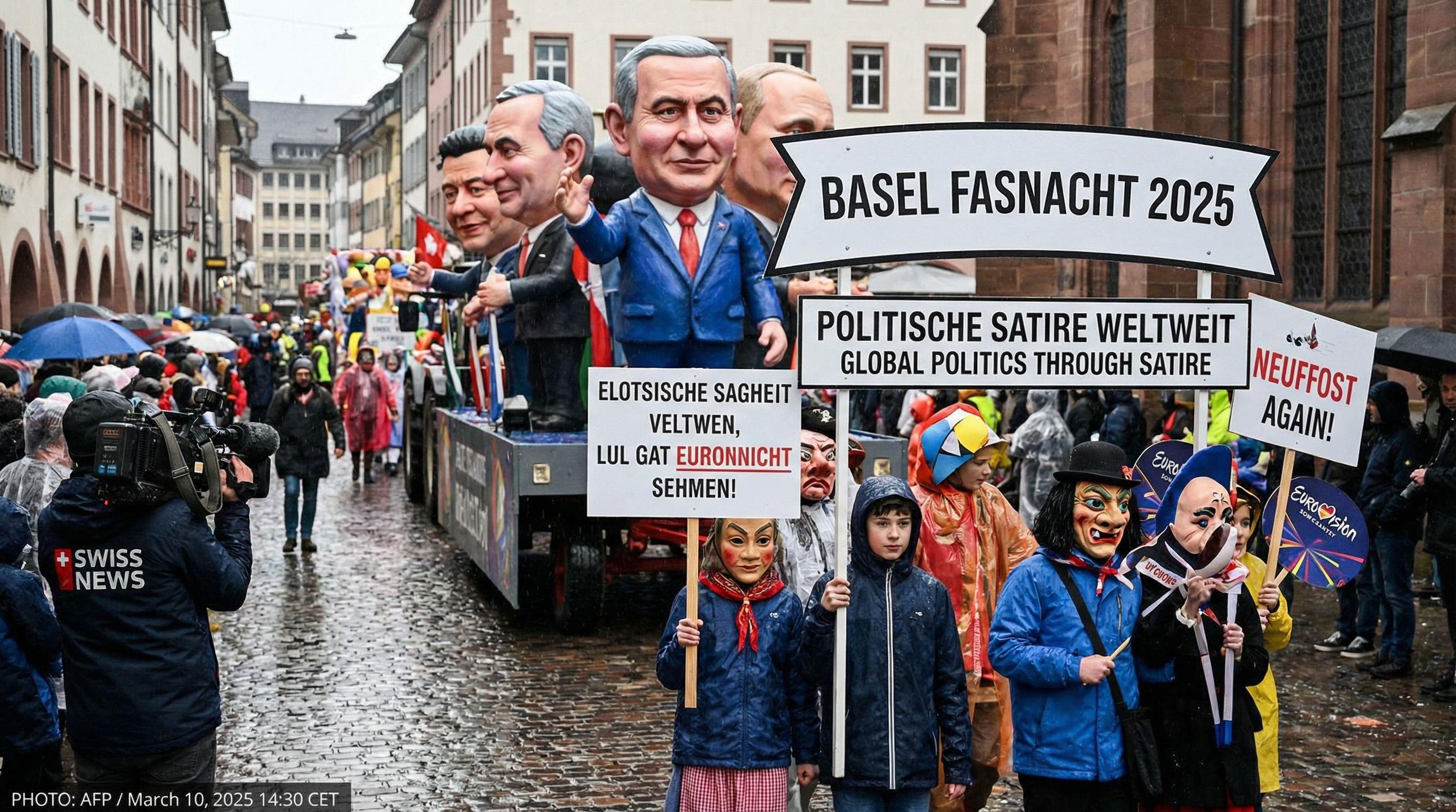 Basel Carnival Tackles Global Politics Through Satire