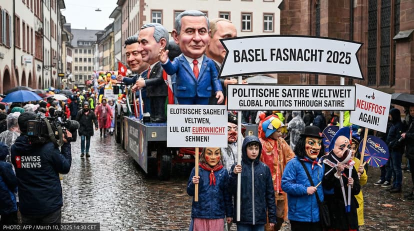 Basel Carnival Tackles Global Politics Through Satire