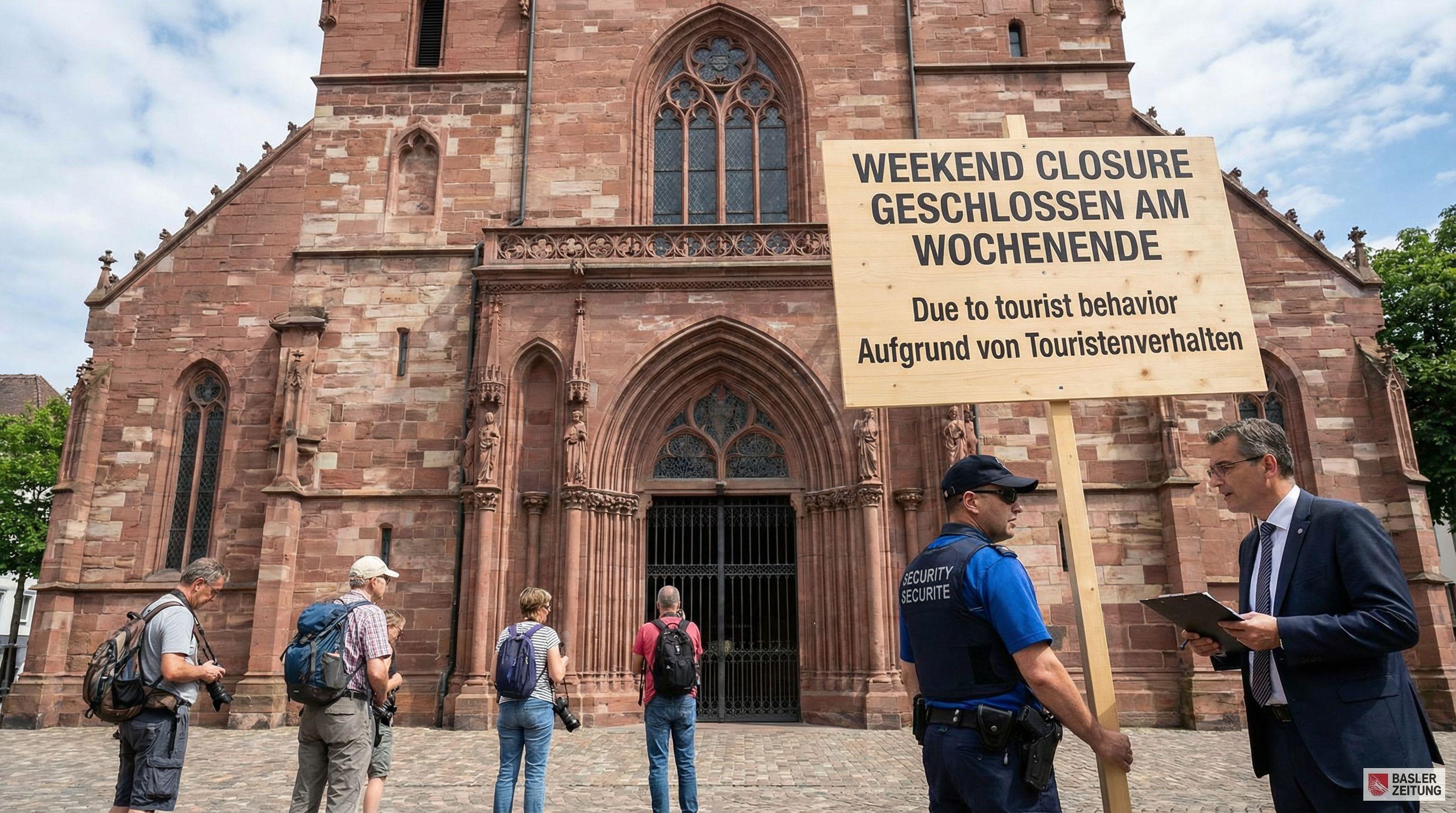 Basel Cathedral Implements Weekend Closure Due to Tourist Behavior