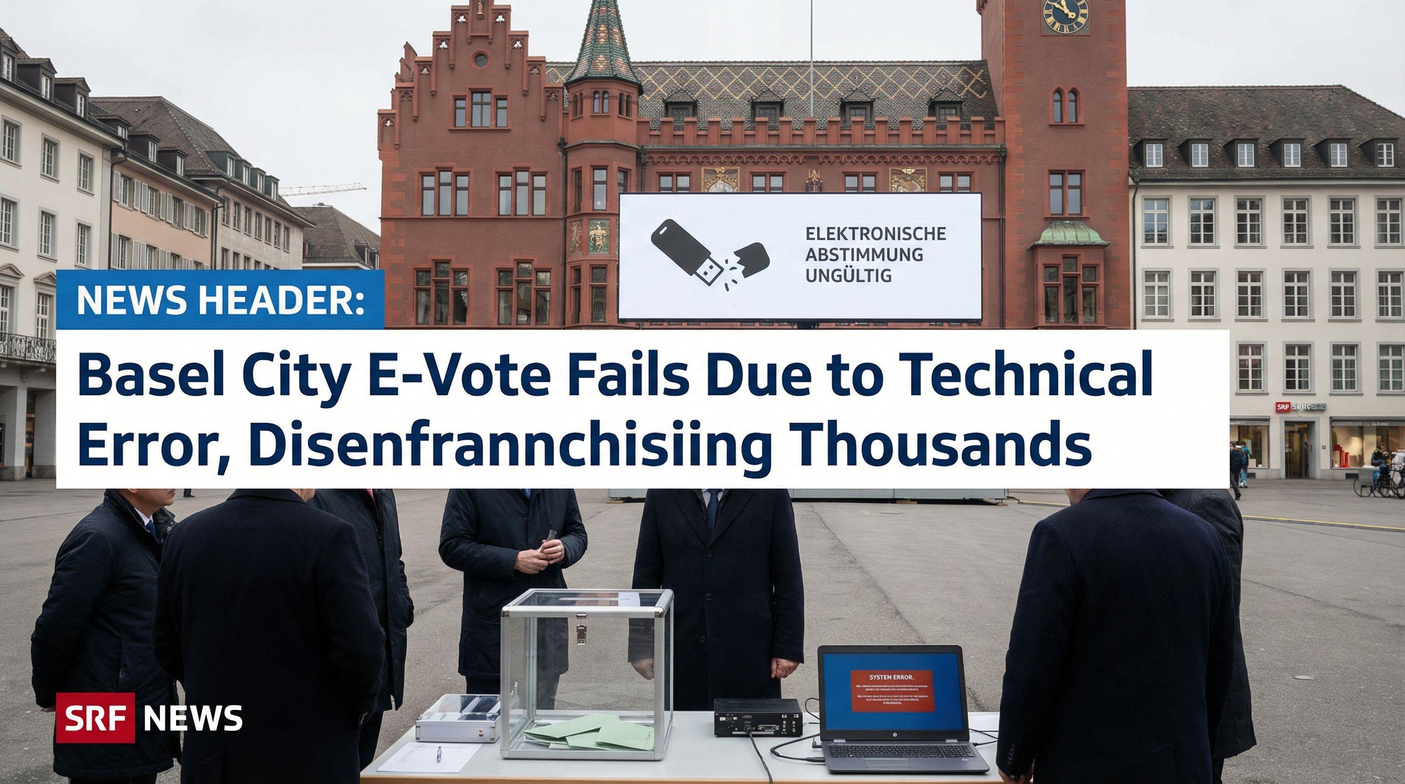 Basel City E-Vote Fails Due to Technical Error, Disenfranchising Thousands