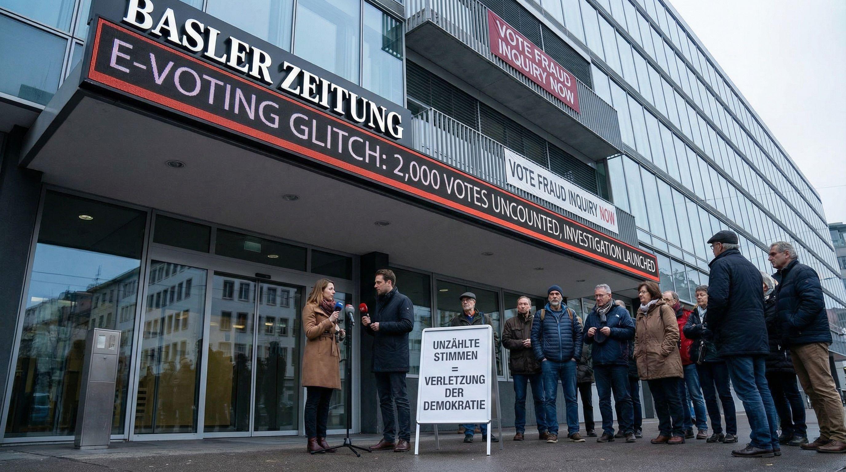 Basel E-Voting Glitch Leaves 2,000 Votes Uncounted, Prompting Investigation