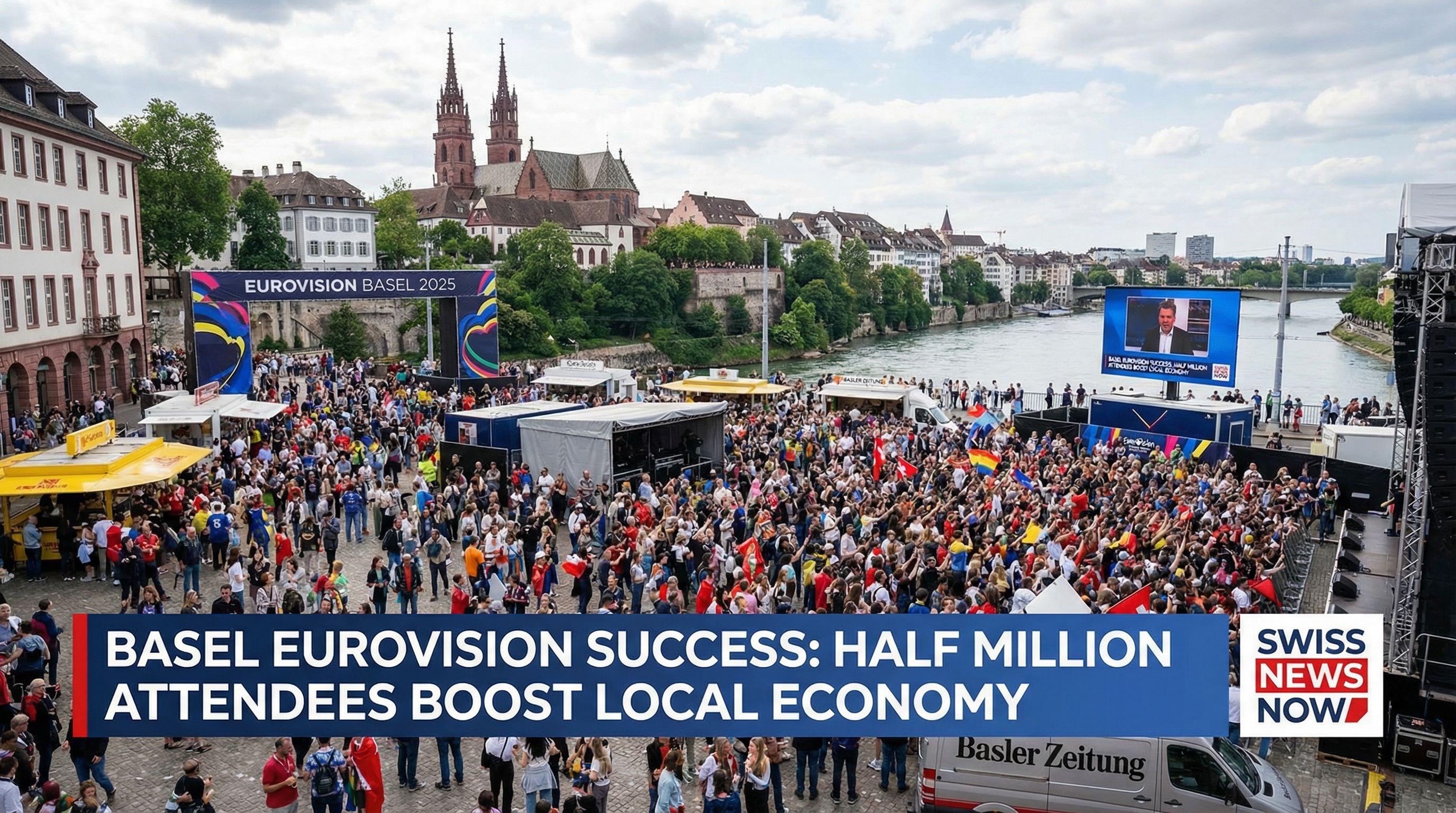 Basel Eurovision Success: Half Million Attendees Boost Local Economy