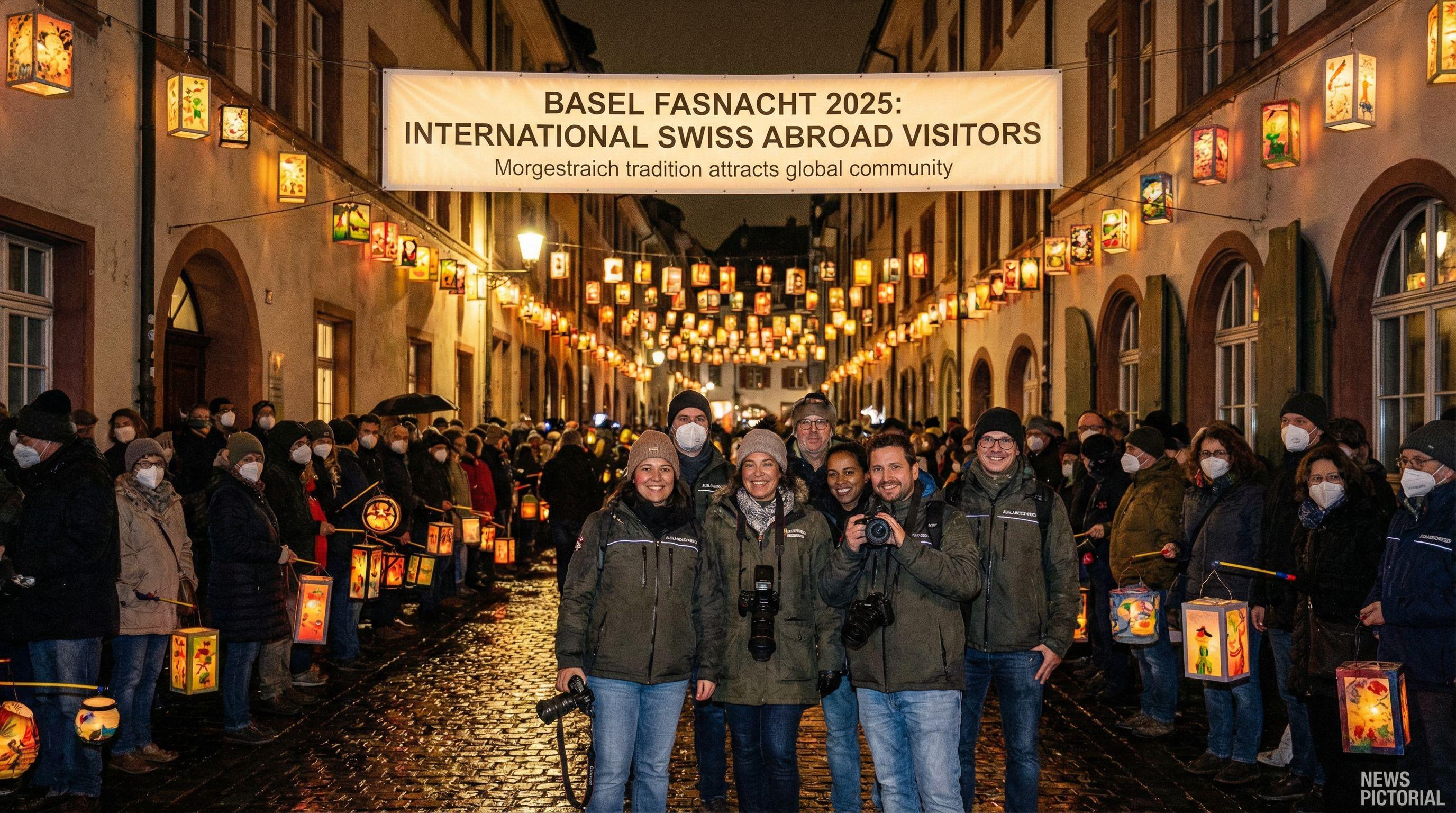 Basel Fasnacht 2025 Draws International Swiss Abroad Visitors