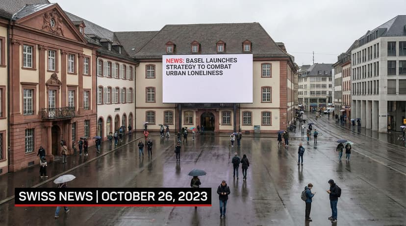 Basel Launches Strategy to Combat Urban Loneliness