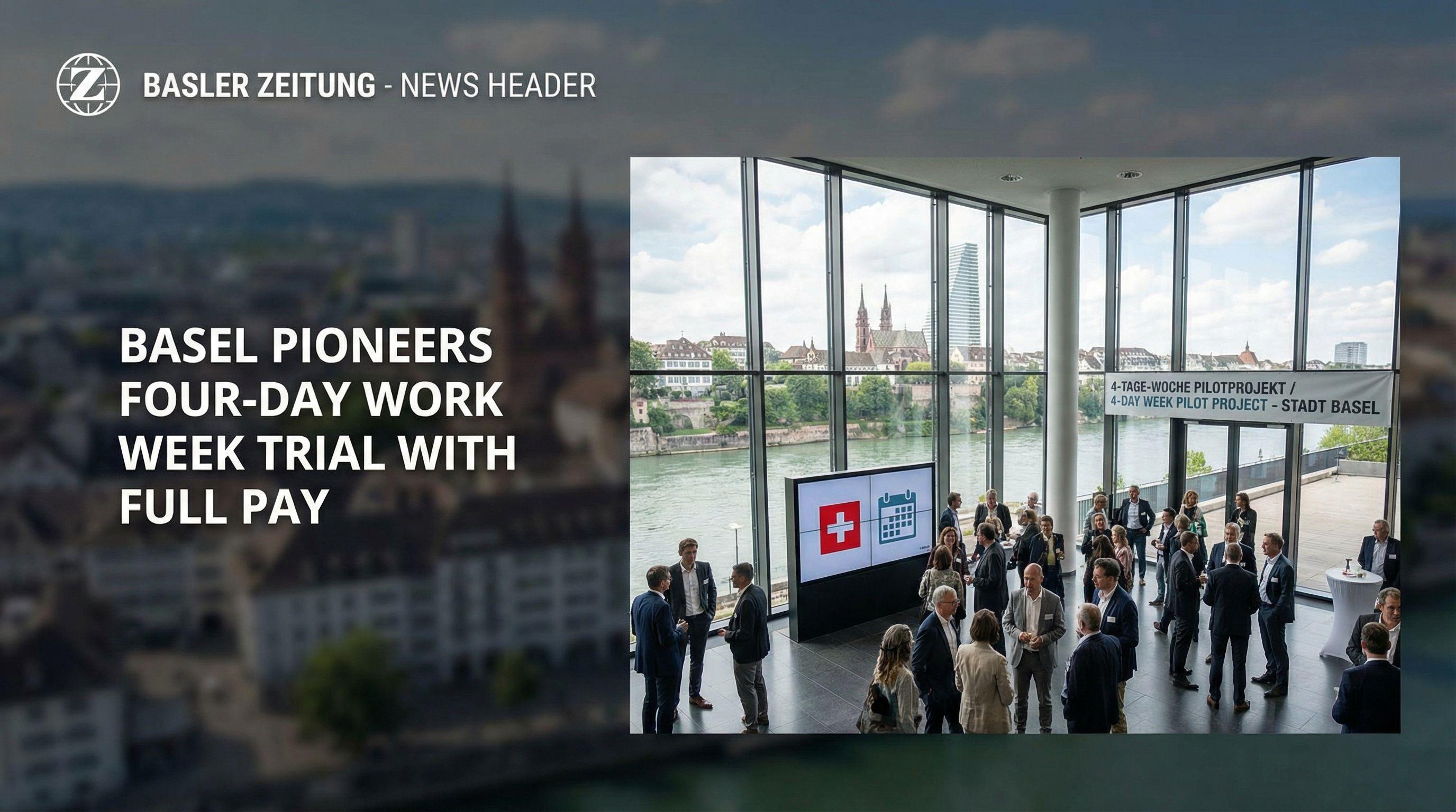 Basel Pioneers Four-Day Work Week Trial with Full Pay