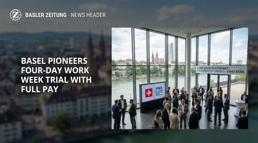 Basel Pioneers Four-Day Work Week Trial with Full Pay