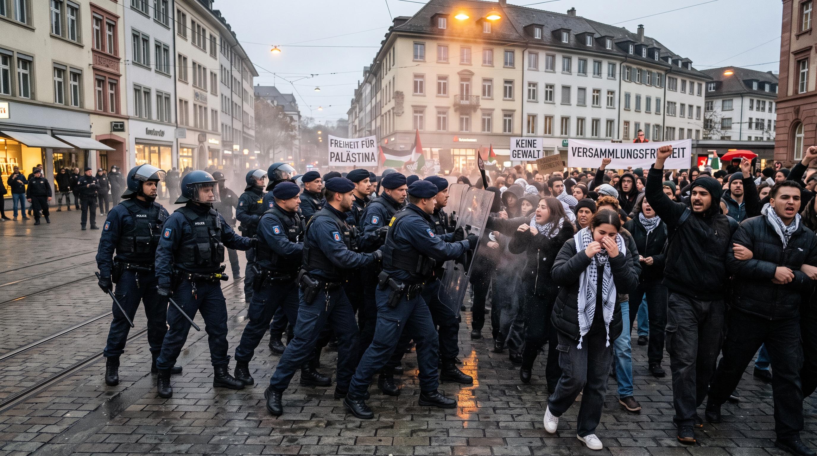 Basel protest crackdown raises questions over assembly rights
