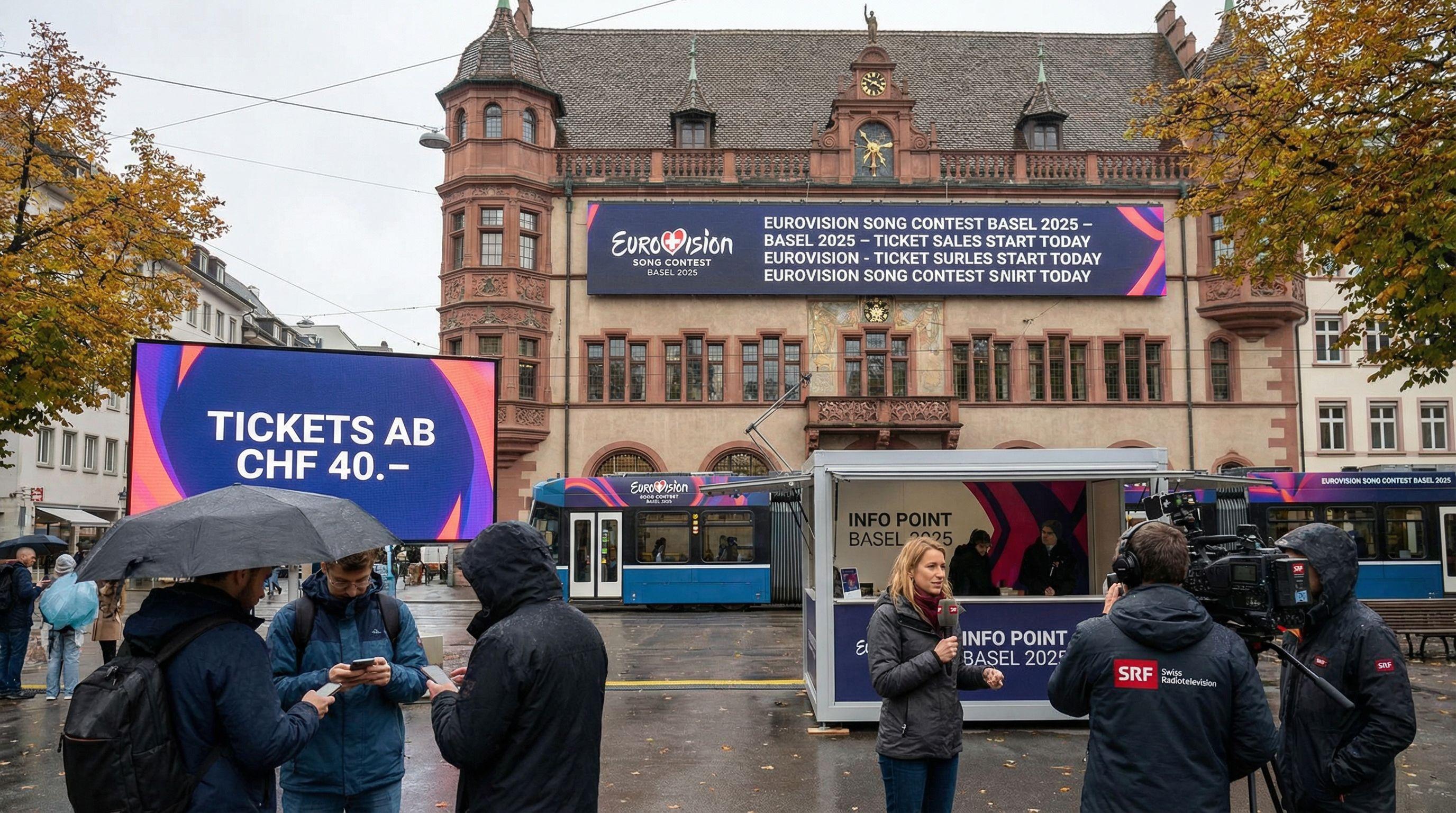 Basel Prepares for Eurovision 2025 as Ticket Sales Begin