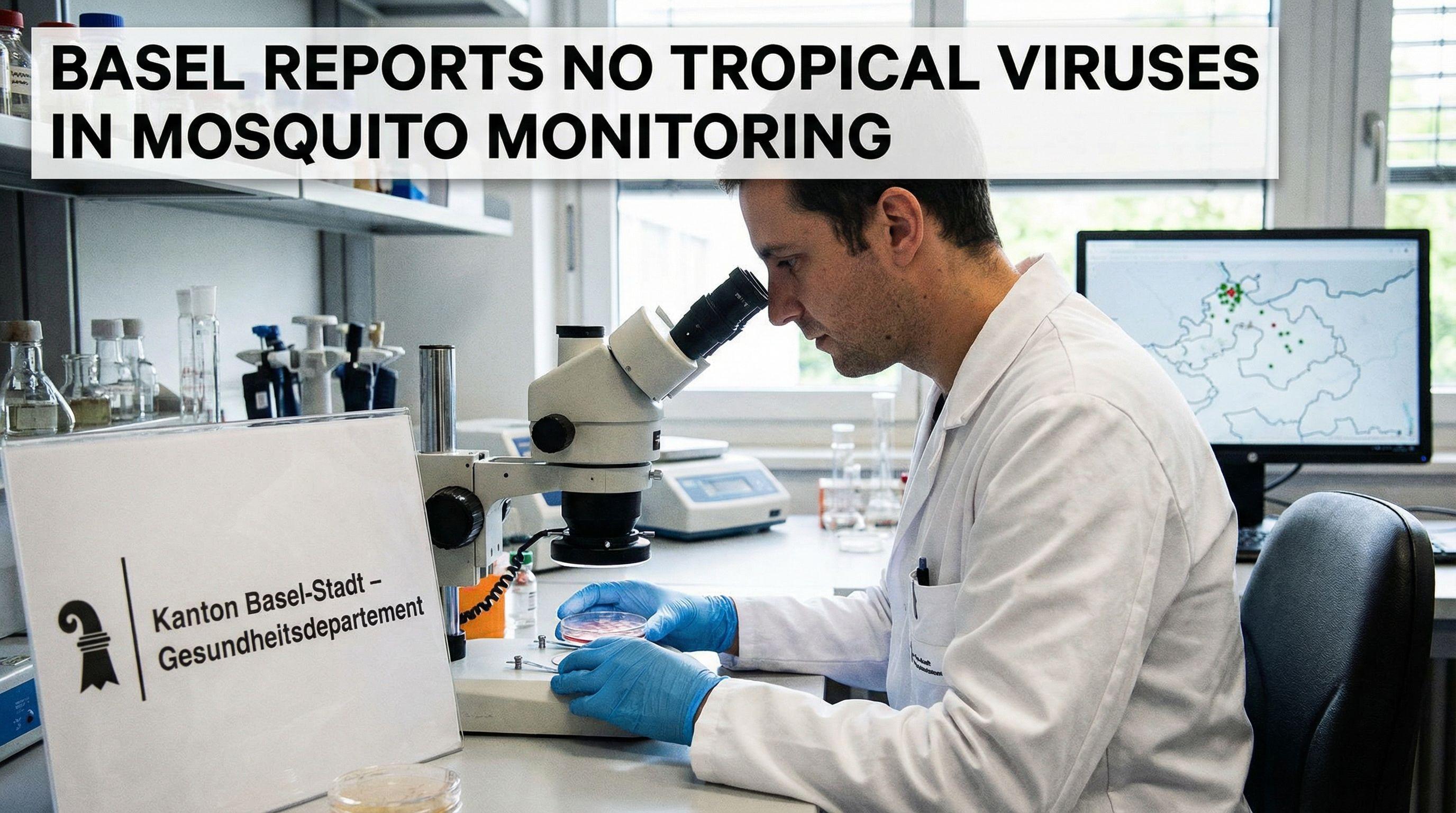 Basel reports no tropical viruses in mosquito monitoring