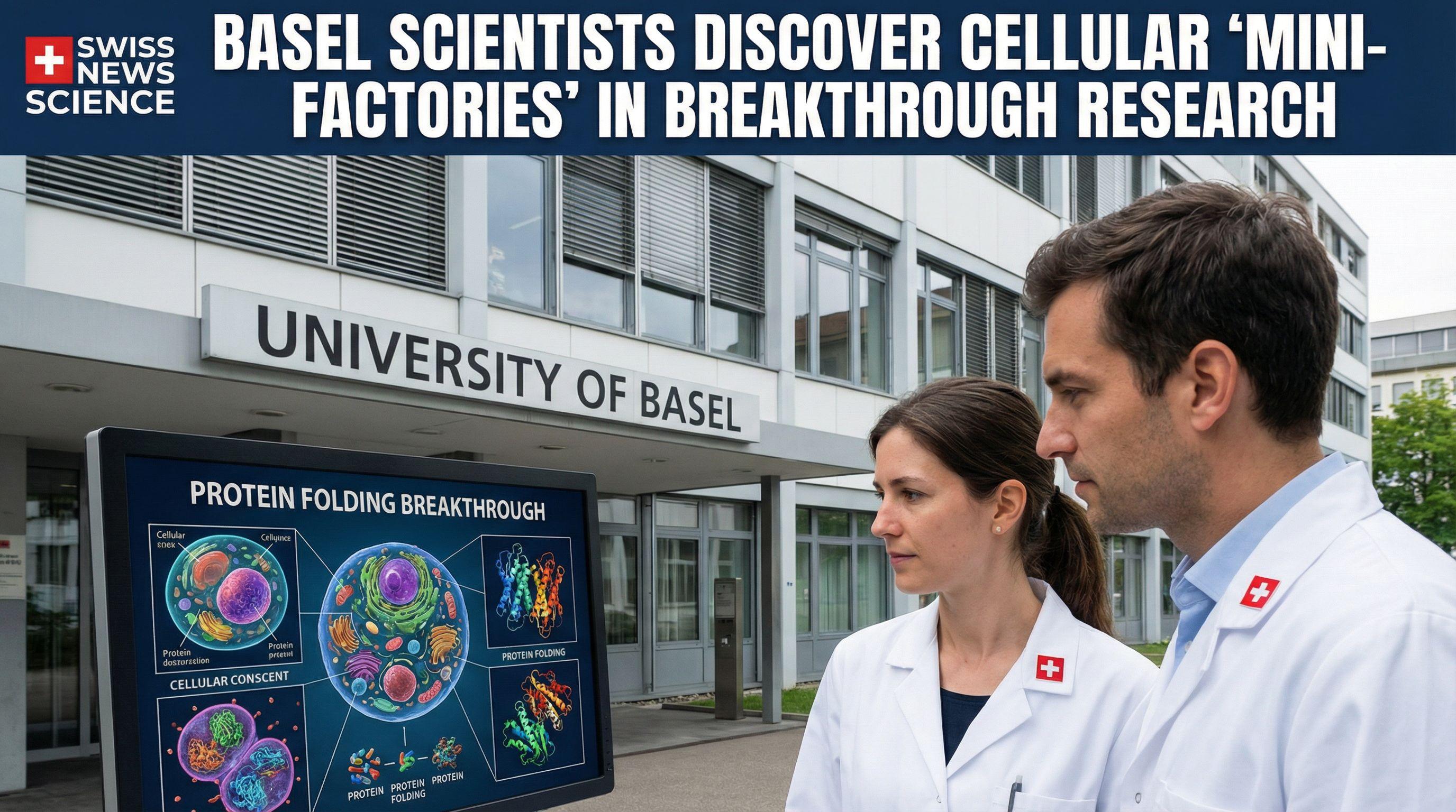 Basel Scientists Discover Cellular 'Mini-Factories' in Breakthrough Research