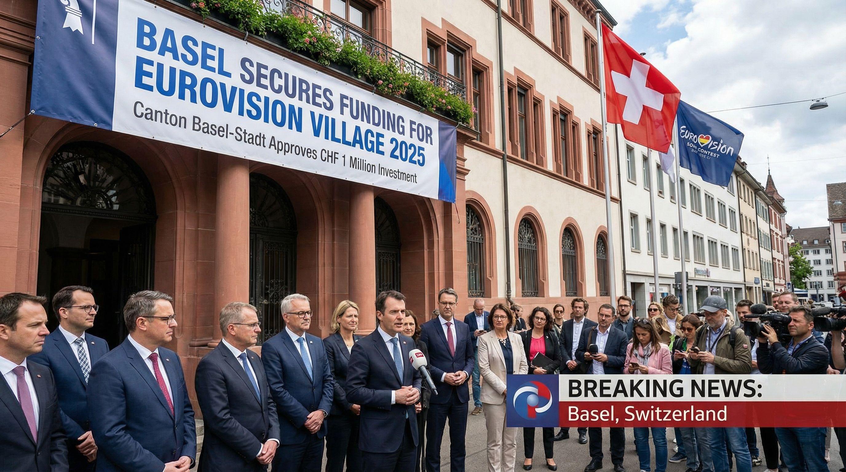 Basel Secures Funding for Eurovision Village 2025