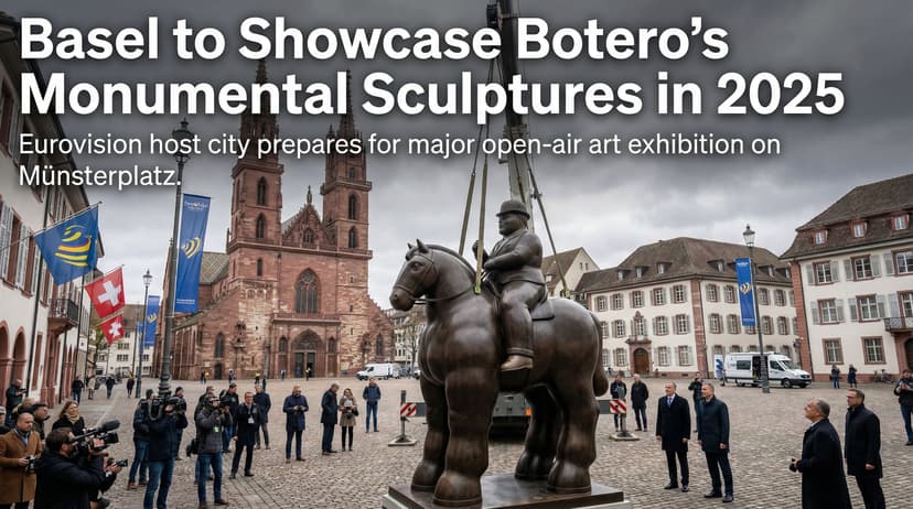 Basel to Showcase Botero's Monumental Sculptures in 2025